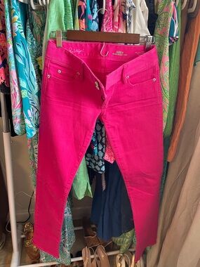Lilly Pulitzer Hot Pink Skinny Jeans